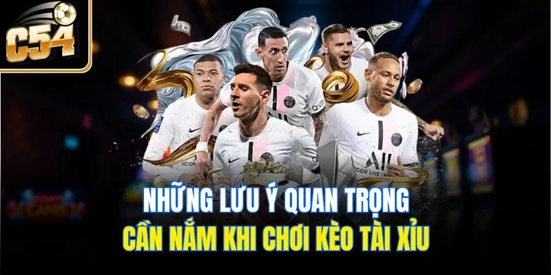 Những lưu ý quan trọng cần nắm khi chơi kèo tài xỉu