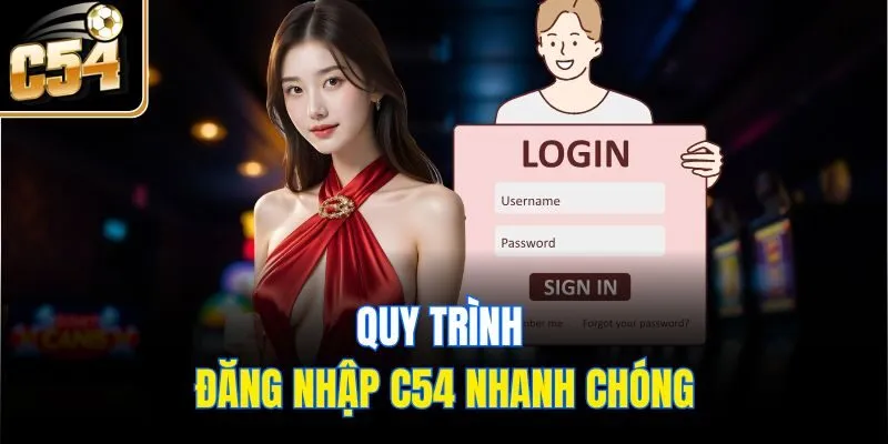 Quy trình đăng nhập C54 nhanh chóng